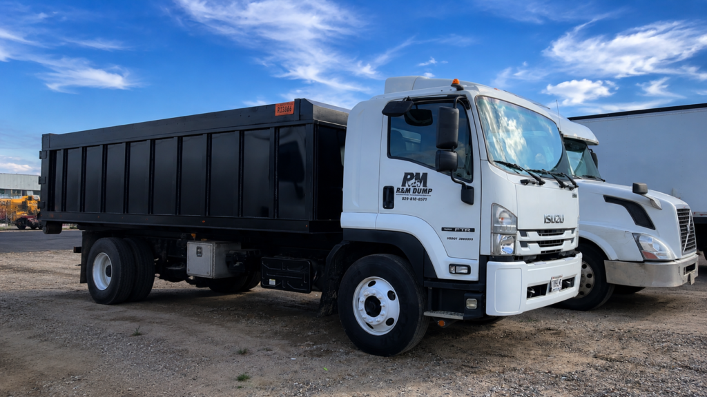 construction debris hauling Brooklyn.dump truck with driver Brooklyn